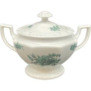 VTG Rosenthal Maria GREENHAVEN Sugar Bowl w/ Lid Made in Germany